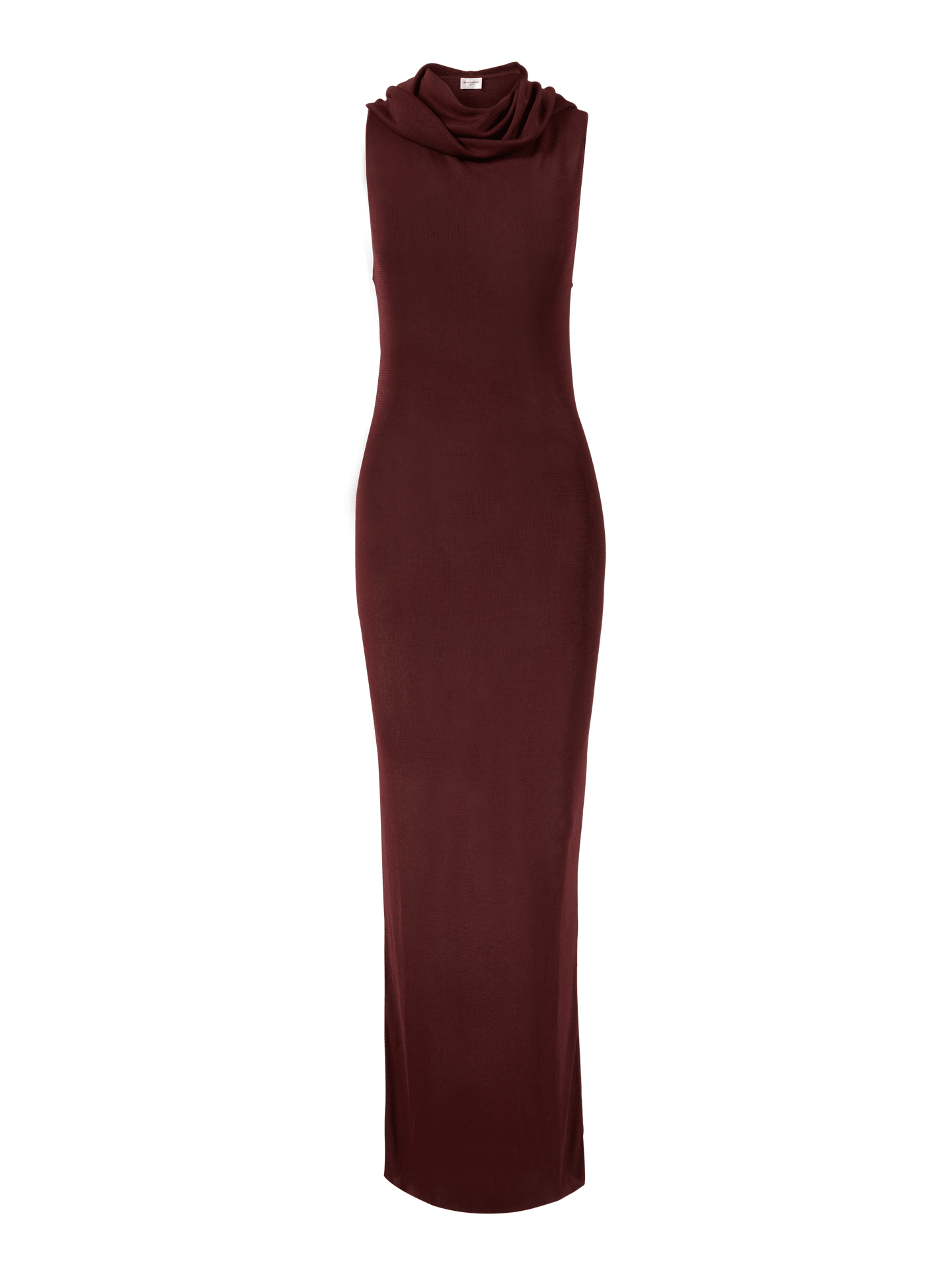 Maxikleid mit Kapuze Rot