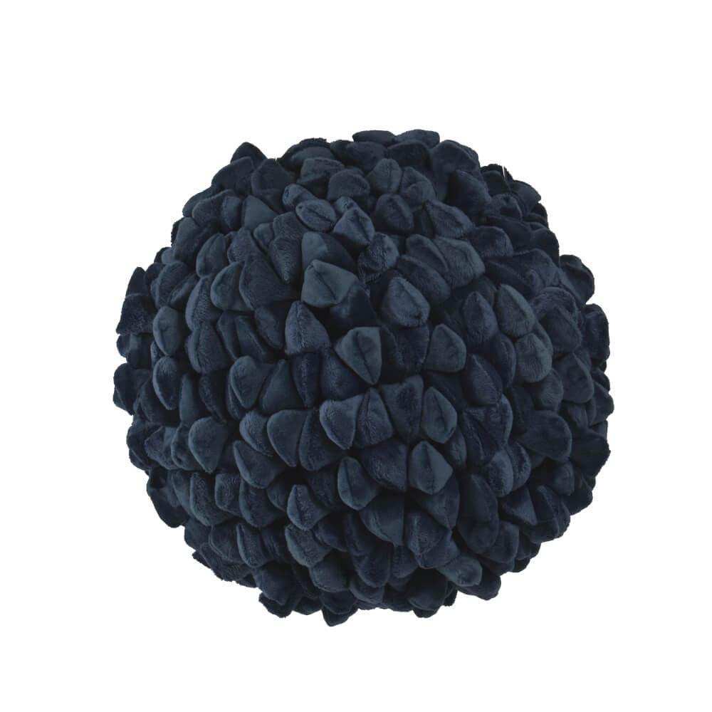 Haans Lifestyle Kissen Ball Pebble Midnight blue 31cm