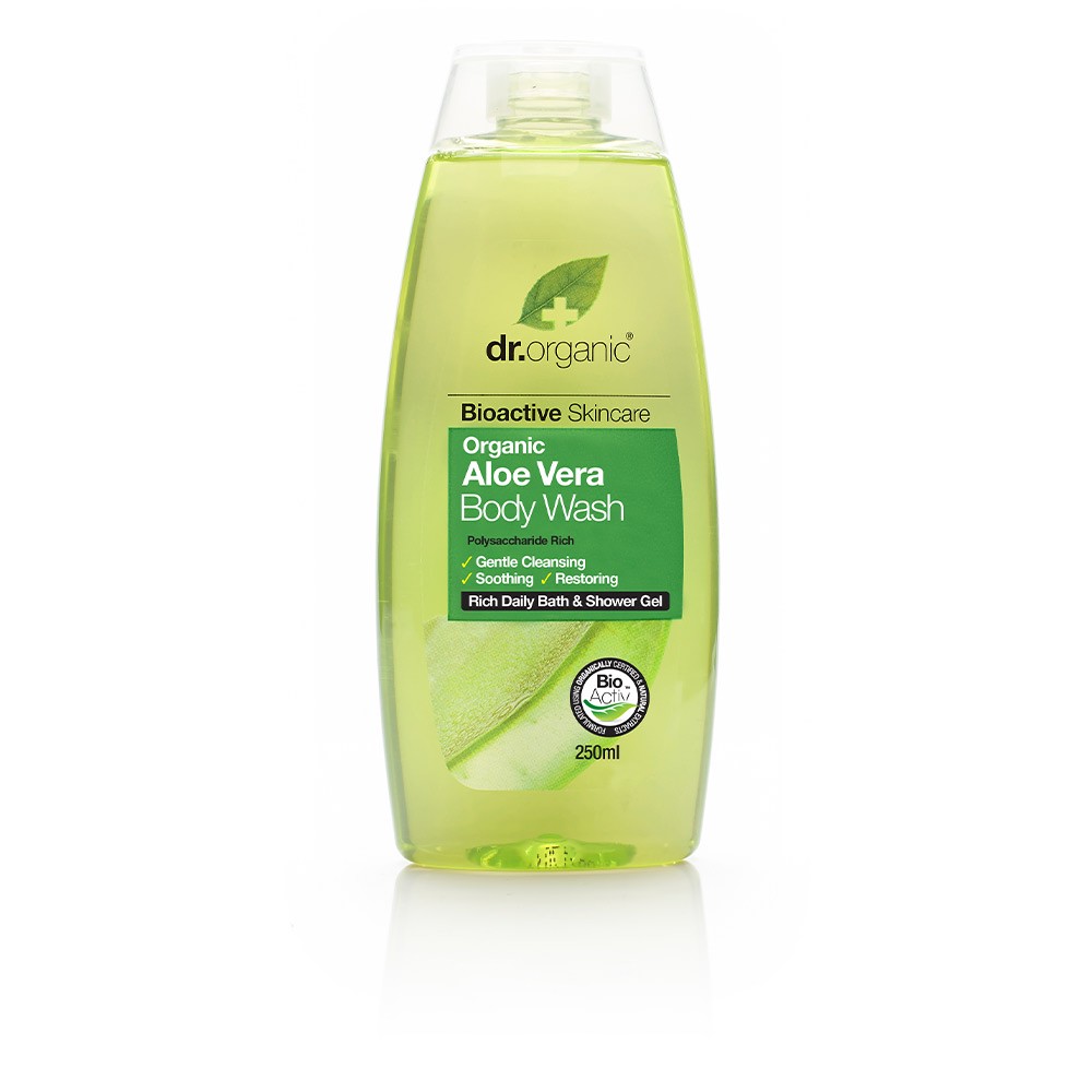 Bioactive Organic aloe vera body wash 250 ml