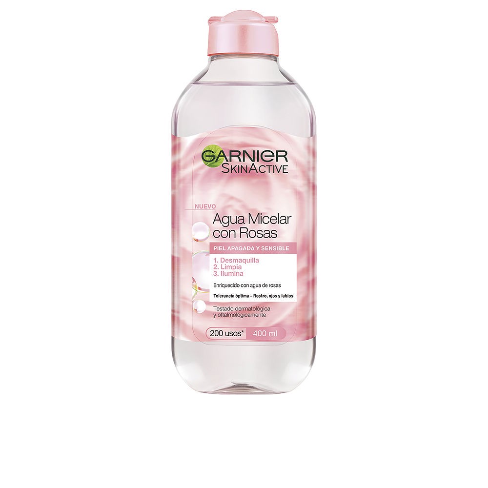 Skinactive Rosen-Mizellenwasser für stumpfe und empfindliche Haut, 400 ml