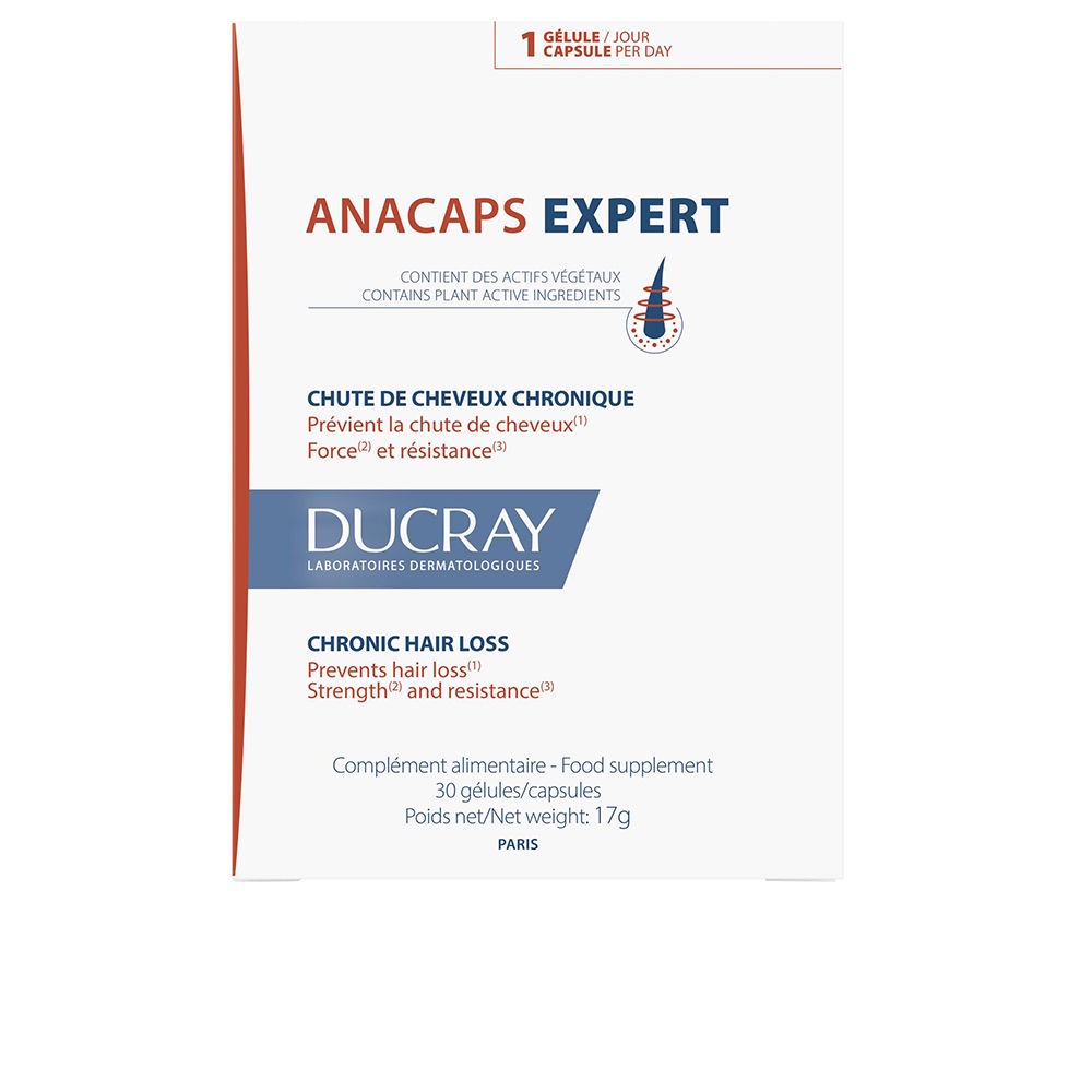 Anacaps Expert Nahrungsergänzungsmittel bei chronischem Haarausfall 30 Einheiten