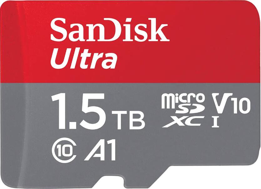 SanDisk Ultra microSDXC Speicherkarte 1.5 TB + SD Adapter