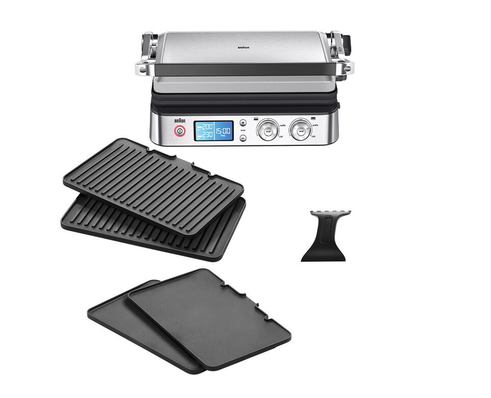 MultiGrill9 Kontaktgrill CG 9043 Schwarz/Edelstahl