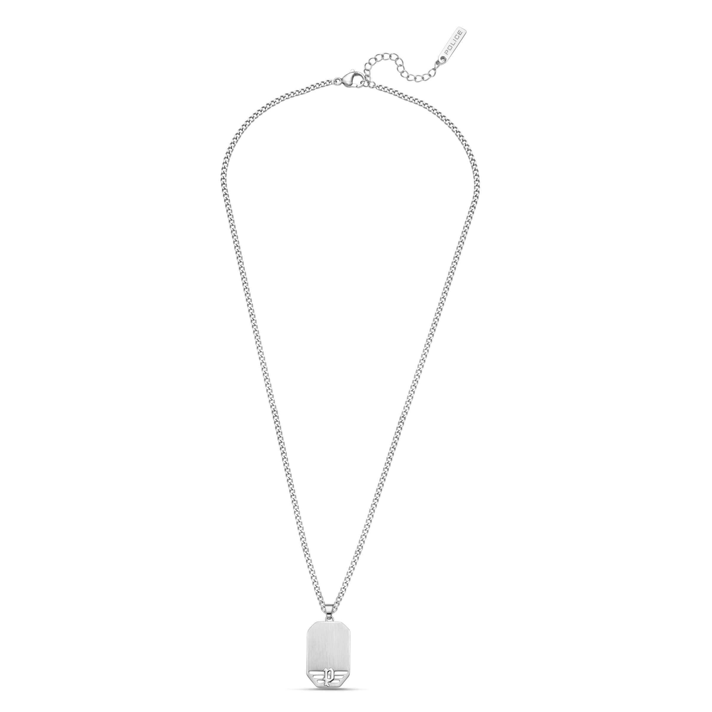 Police Herren Kette Silber Edelstahl Halskette Herrenkette Silberkette Schmuck Kette