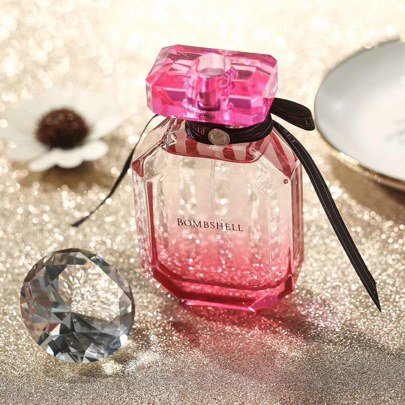 Secret Parfum Femme Bombshell 100ml Sexy Girl Longue Durée VS Lady Flacon Rose Cologne Qualité