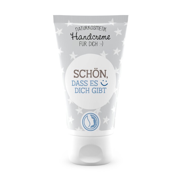 Handcreme Schön, dass es dich gibt 30 ml grau/weiß