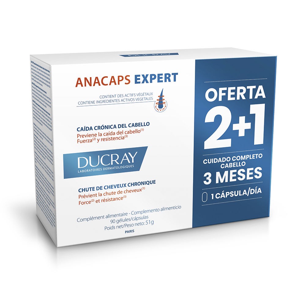 Anacaps Expert Nahrungsergänzungsmittel chronischer Haarausfall 90 Stk