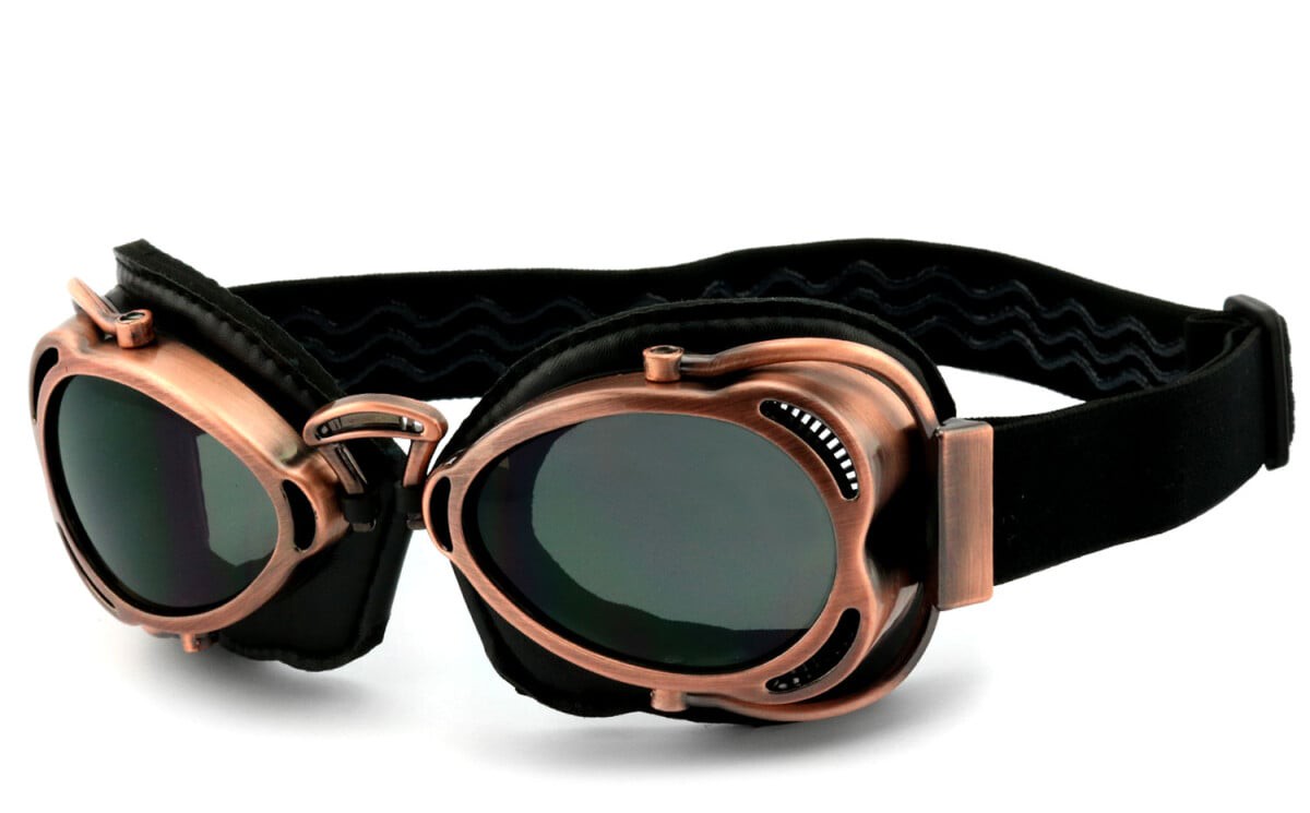 HELLY - No.1 Bikereyes | Motorradbrille, Motorrad-Sonnenbrille, Bikerbrille, winddicht, klassisch | H3