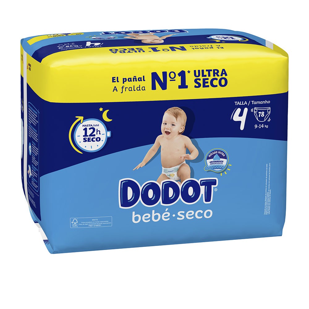 Dodot Stages Windeln Größe 4 9-14 kg 78 Stck