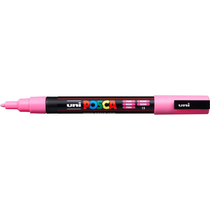 Marker Uni Posca PC-3M pink