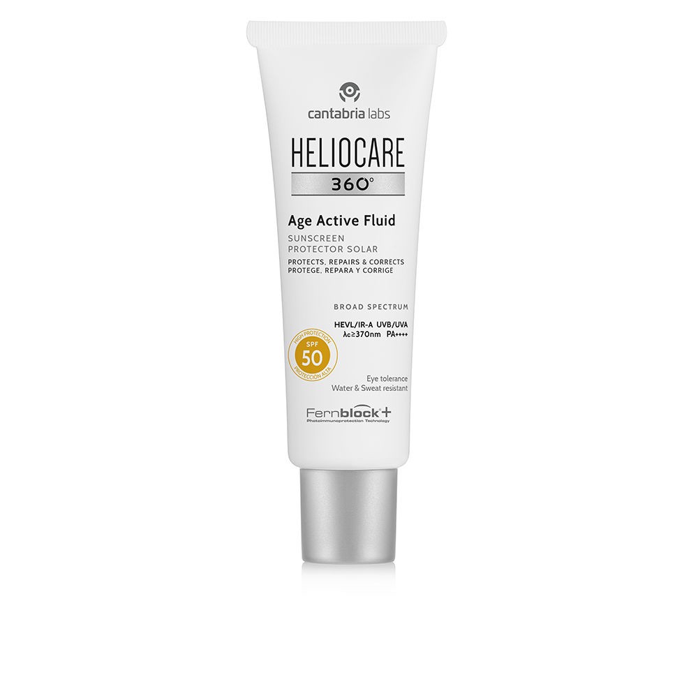 Heliocare 360° Flüssiger Sonnenschutz verhindert Zeichen der Lichtalterung SPF50 50 ml