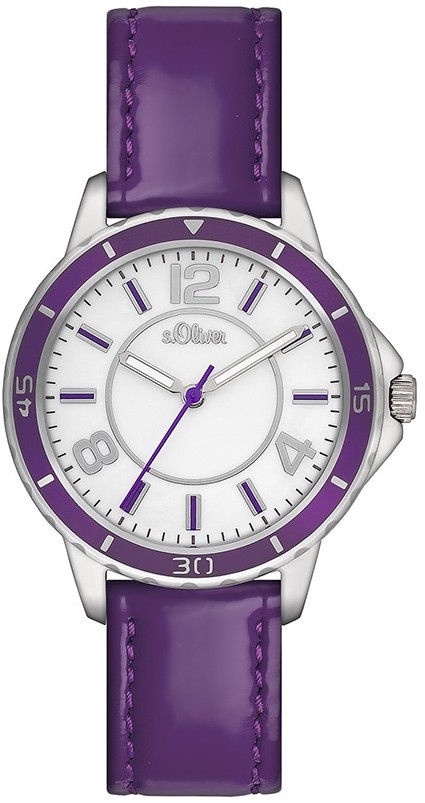 S.Oliver Leder-/ Lackband lila SO-2357-LQ