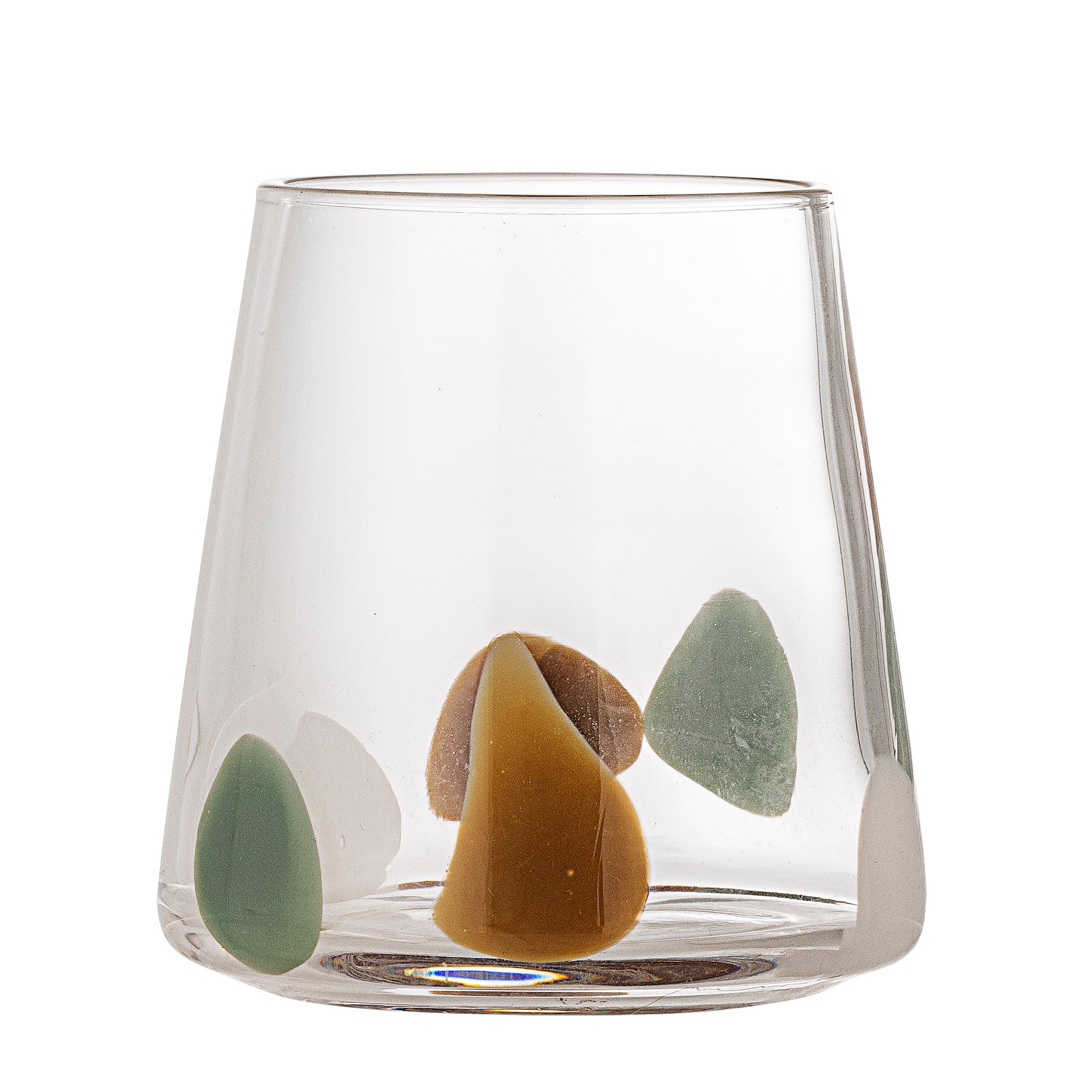 Bloomingville Trinkglas Glas braun Gildor