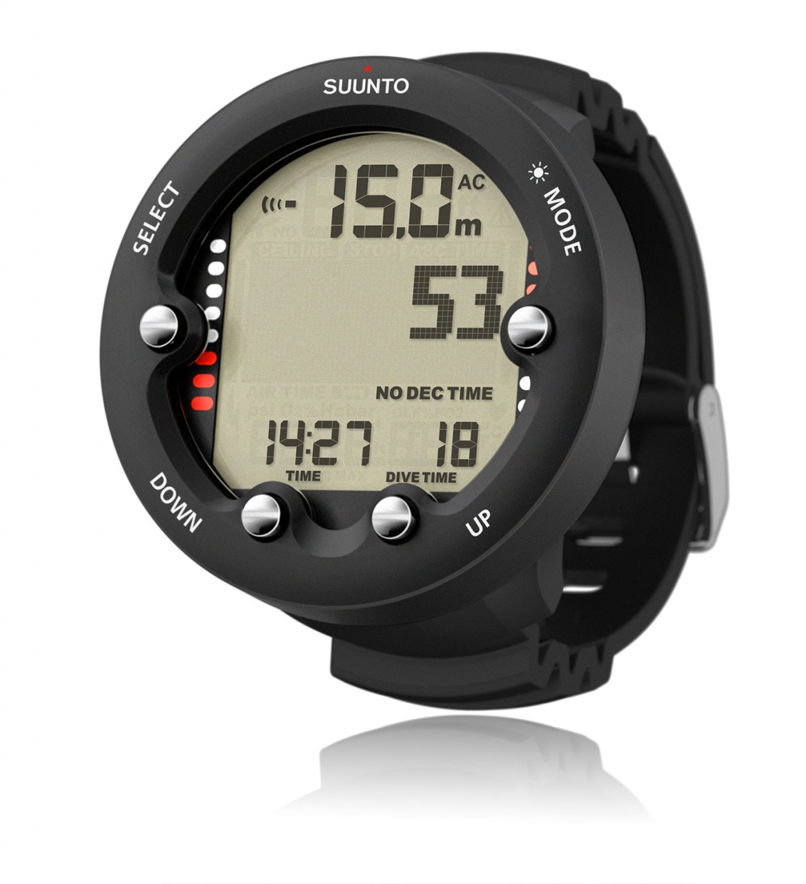 Suunto Zoop Novo Tauchcomputer schwarz inkl. Displayschutz