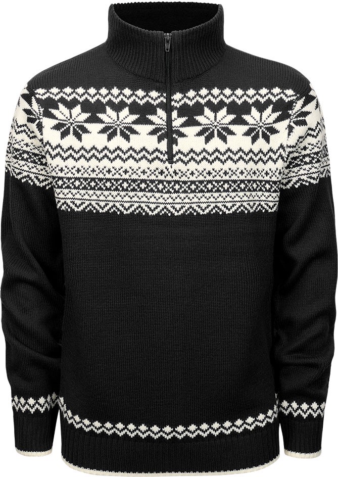Brandit Norwegian Troyer, pull-over , couleur: Noir/Blanc , taille: XXL