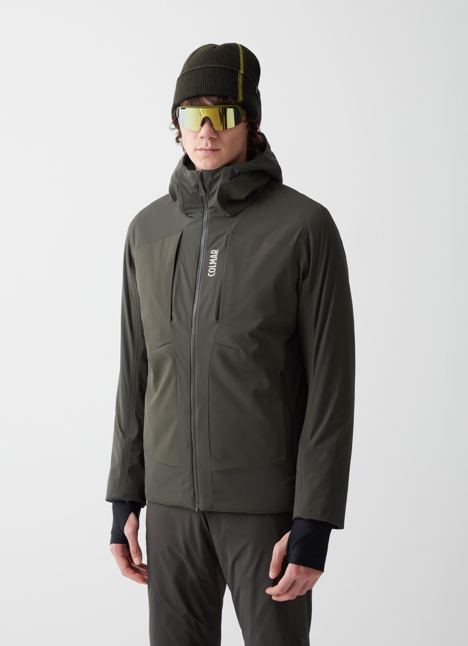 Colmar, Stretch-skijacke Mit Rückentasche, Farbe: Forest Grün, Größe: 58