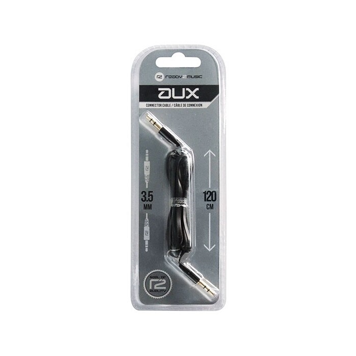 READY2MUSIC Aux-Kabel 120 cm schwarz