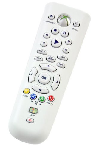 Microsoft Xbox 360 Fernbedienung klein weiß