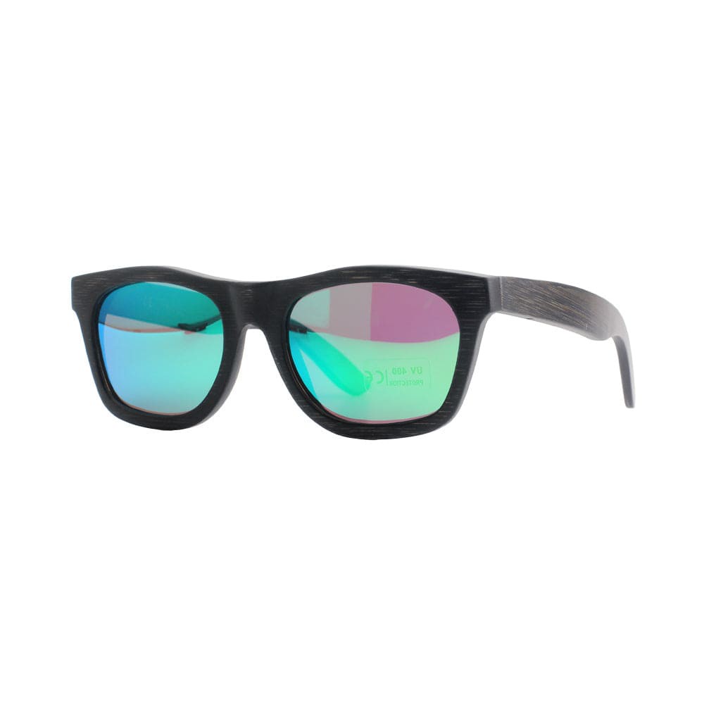 Bambus Sonnenbrille Unisex | polarisiert | UV400 | Blau | Türkis | Orange