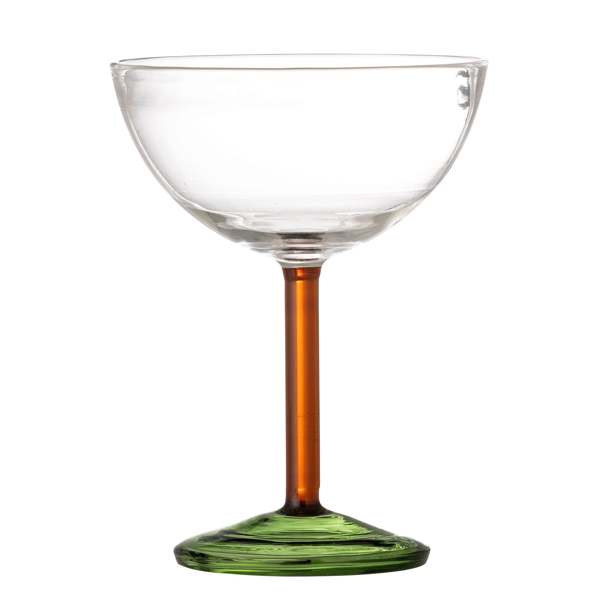 Bloomingville Cocktailglas Glas Grün Martine