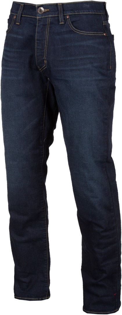 Klim K Forty 2 Straight Stretch Denim Motorcykel Jeans, blå, størrelse 32 til mand
