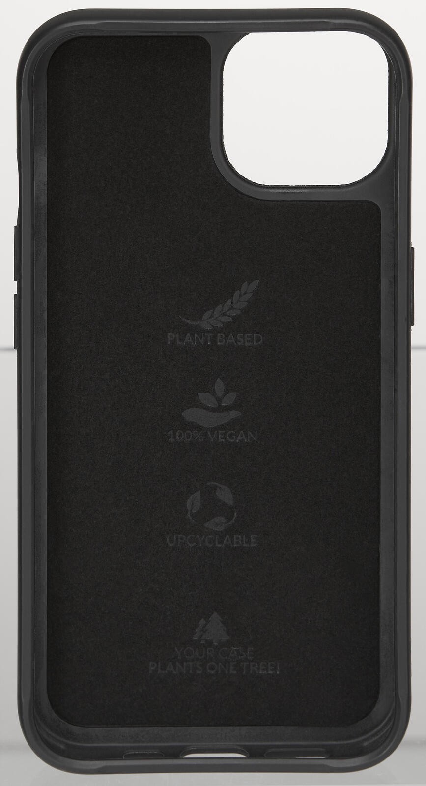 WOODCESSORIES Handy-Cover Bio Case Classic für iPhone 14 Plus schwarz