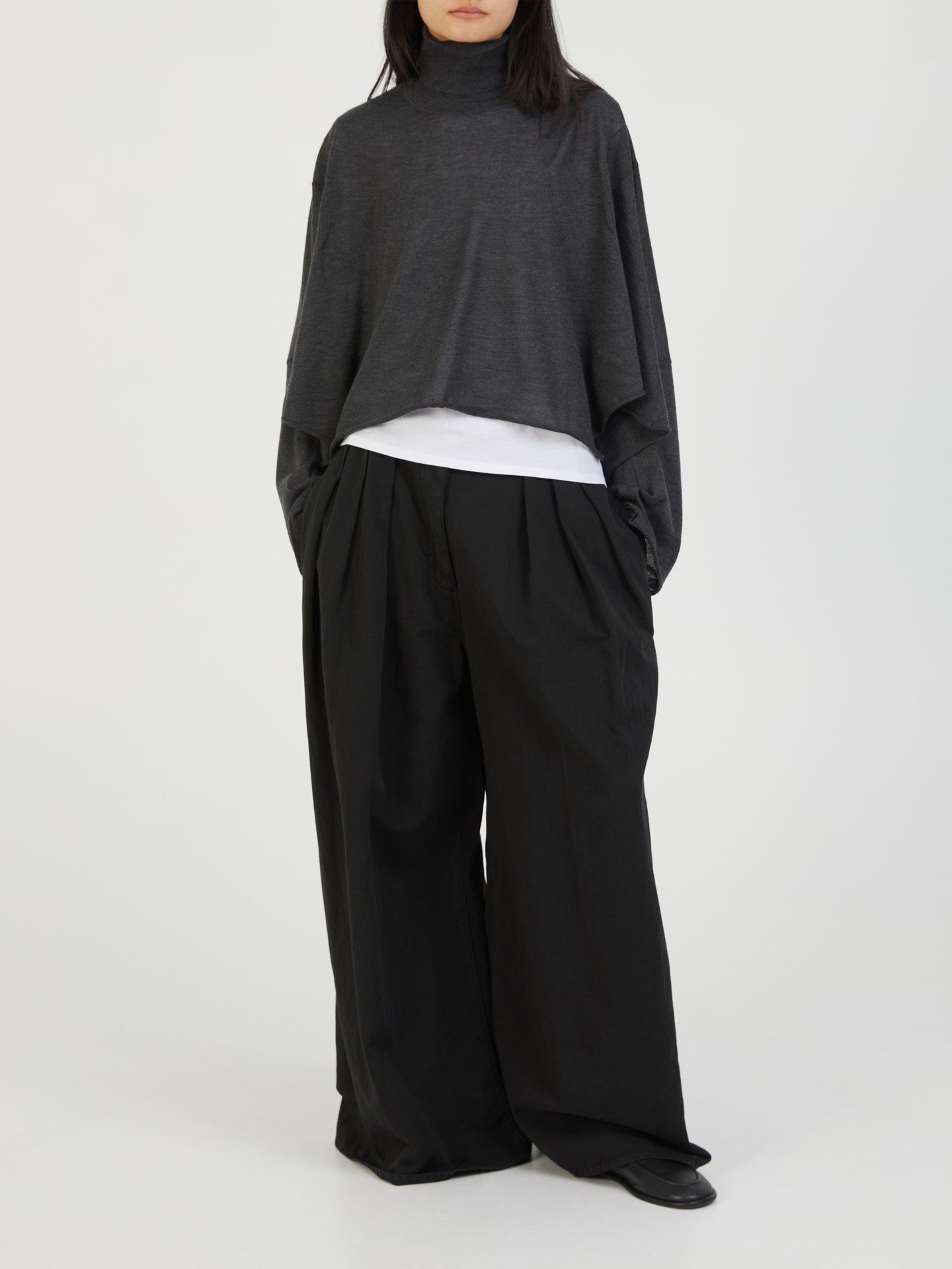 Cashmere-Rollkragenpullover 'Erfurt' Anthrazit