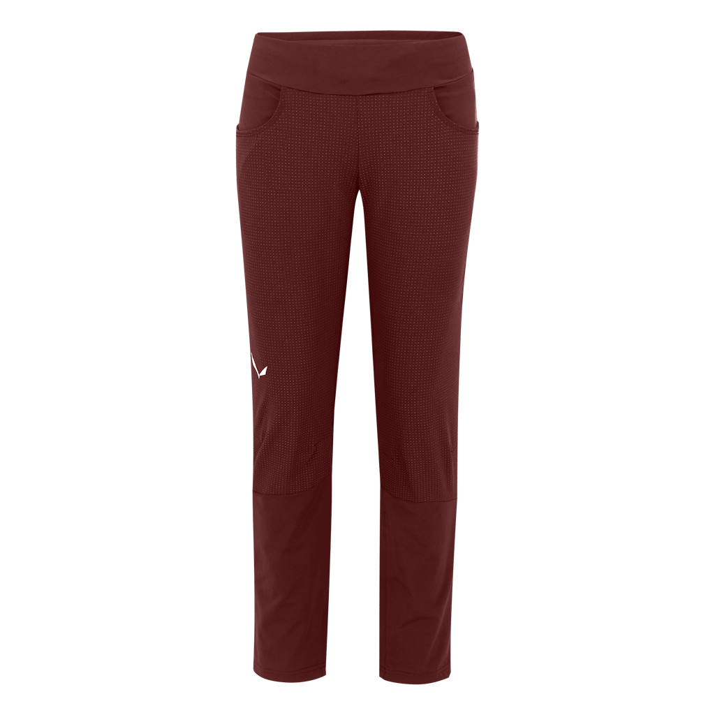 SALEWA - Agner 4 Durastretch Kinderhose - Rot (Gr.152)
