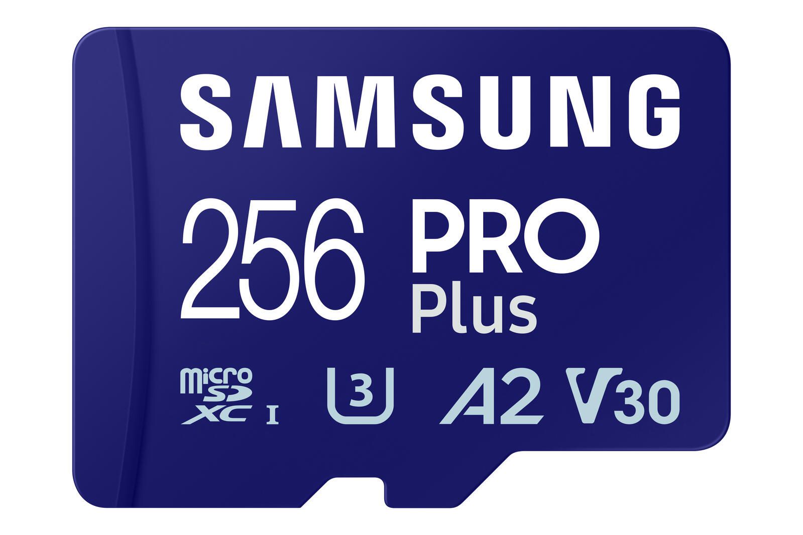 Samsung PRO Plus microSD-Speicherkarte (2023) - 256GB, 180MB R/130MB W, Full HD&4K,