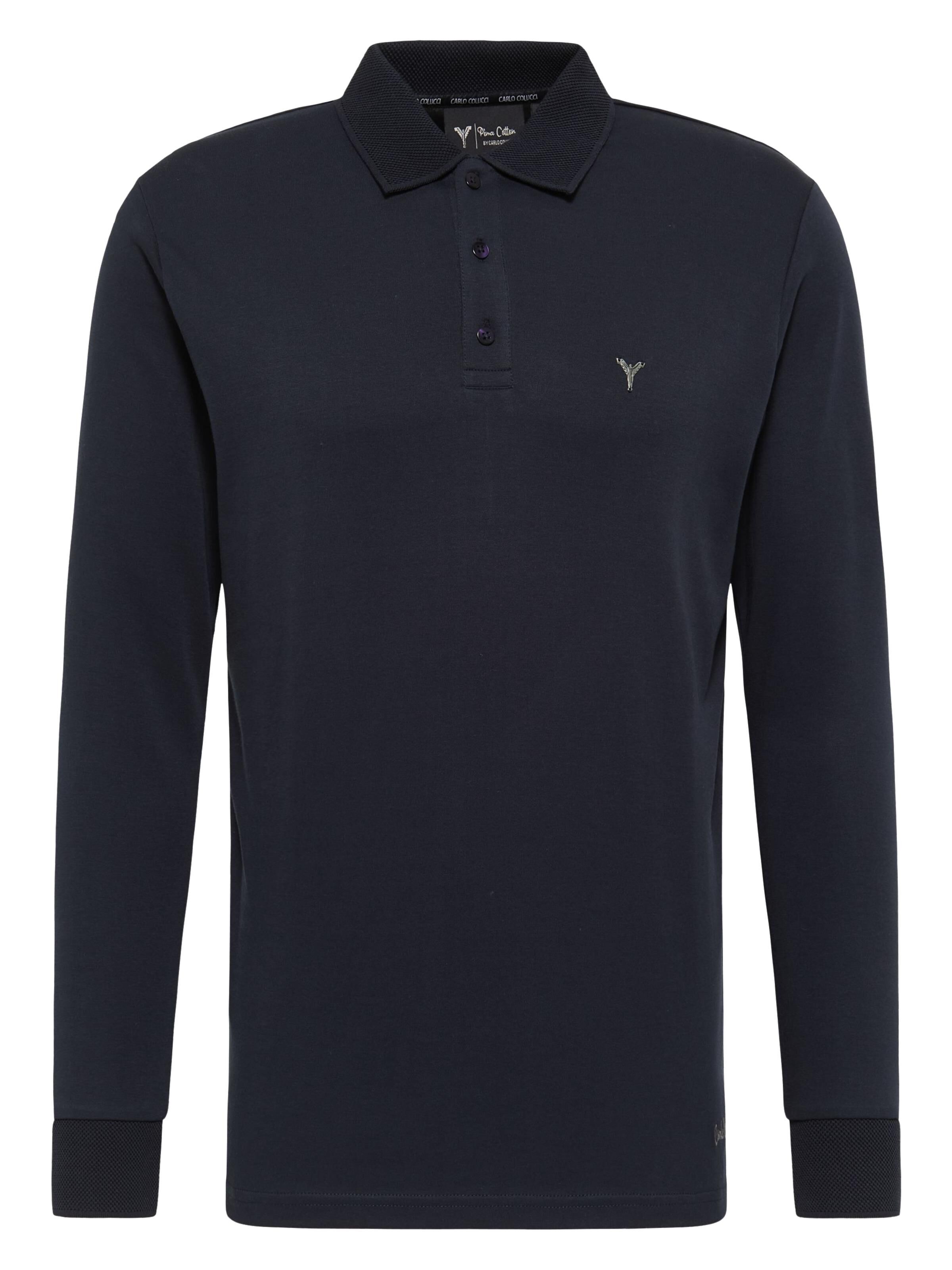 Langarm-Poloshirt