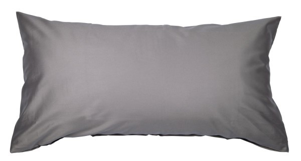 Janine Janine Mako-Satin Bettwäsche Colors 31001 graphit Größe:  60x40 cm