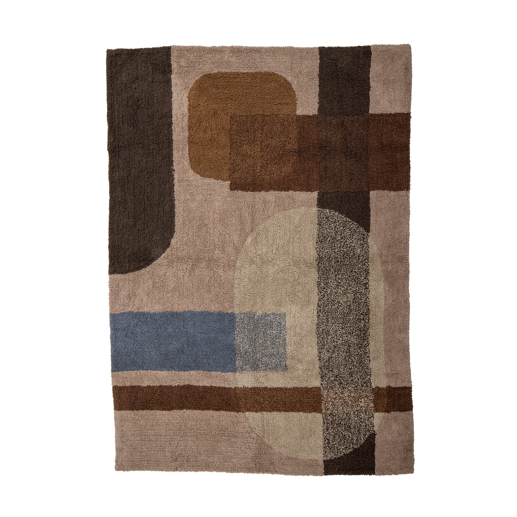 Bloomingville Teppich Baumwolle braun Zofia 140x200cm