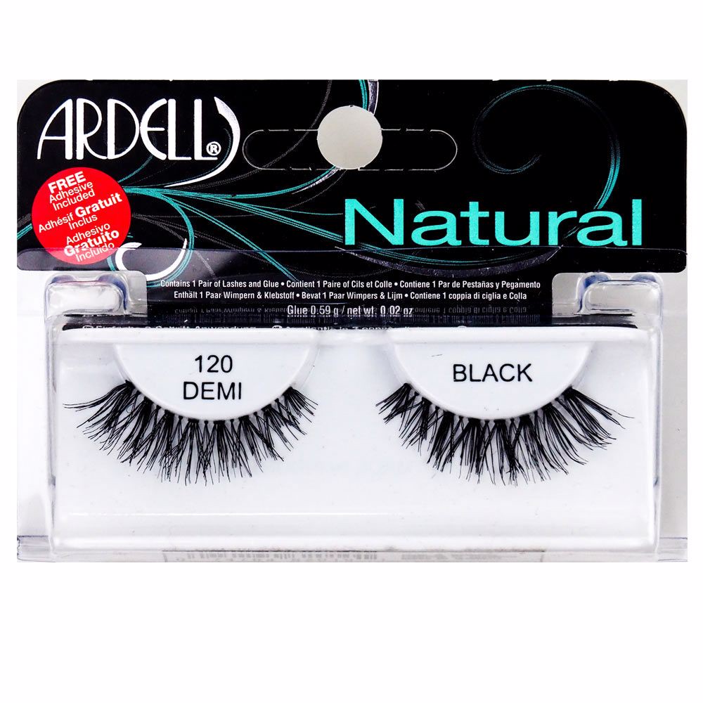 Natürliche Wimpern-Taschenpackung Nr. 120-Demi Black 5 ml