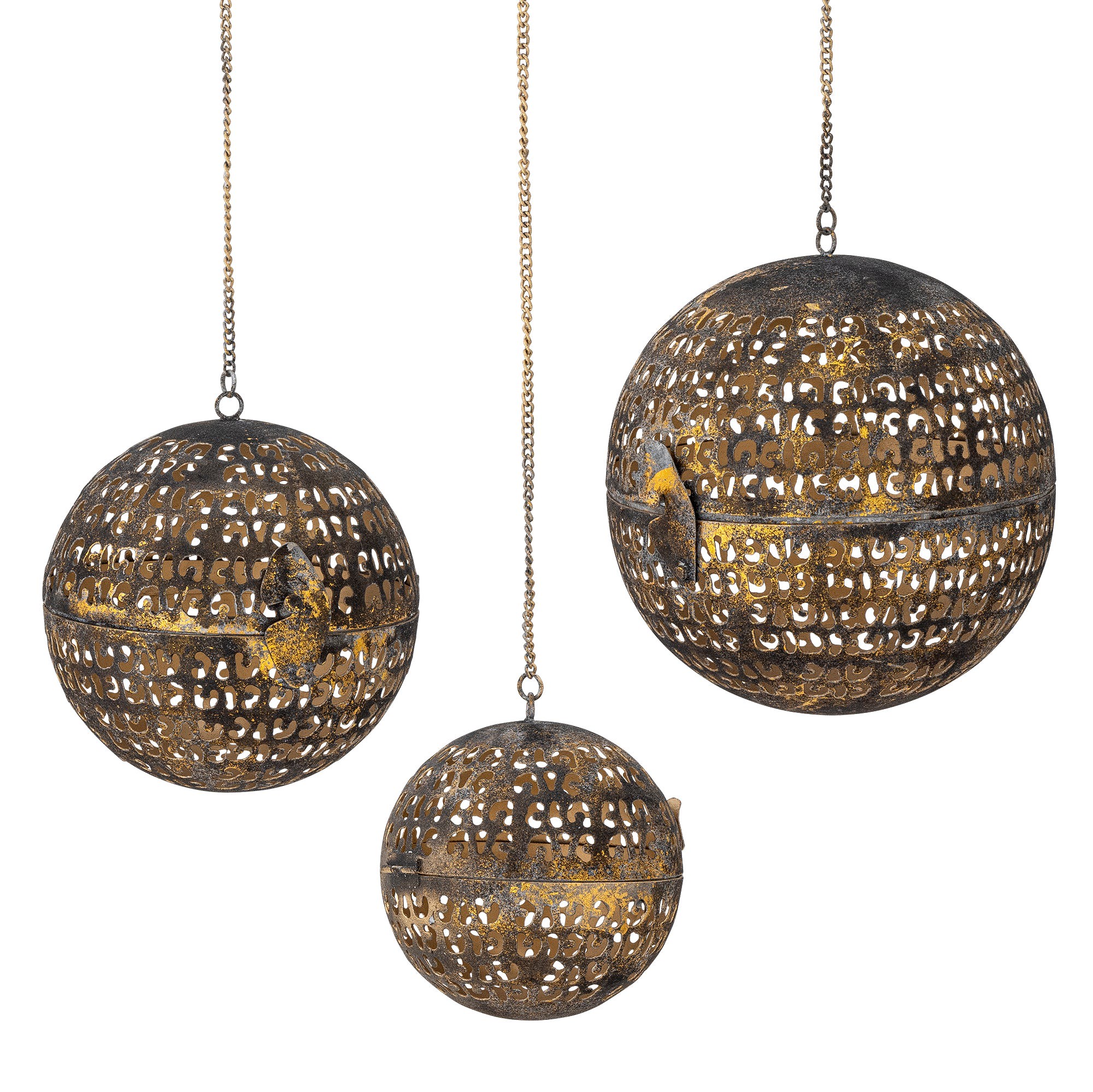 Bloomingville Dekoration Metall Messing Lumie Deco