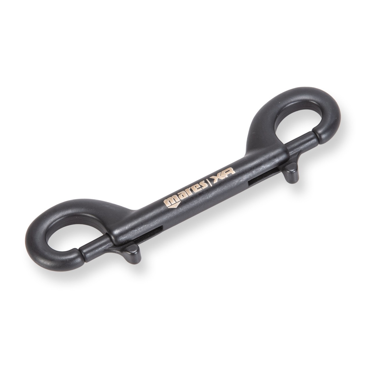 Mares Doppelkarabiner Double Ender Keramik 120 mm schwarz