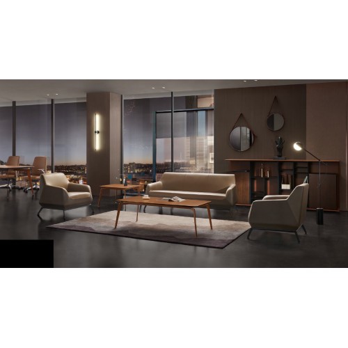 Set Ledersofa Couch Wohnlandschaft 311 Sitzer Garnitur Design Modern