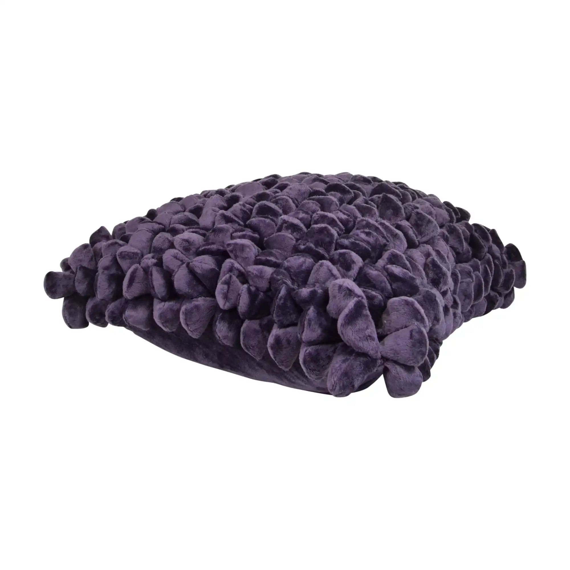 Haans Lifestyle Kissen Pebble Aubergine lila 45x45cm