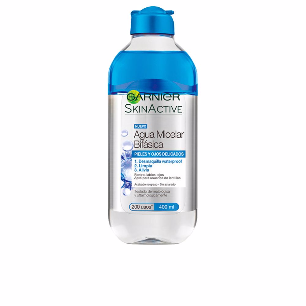 Skinactive Zweiphasen-Mizellenwasser für empfindliche Haut und Augen 400 ml