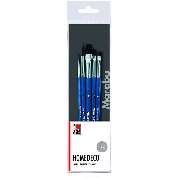 MARABU Pinsel-Set Homedeco 5 Stück