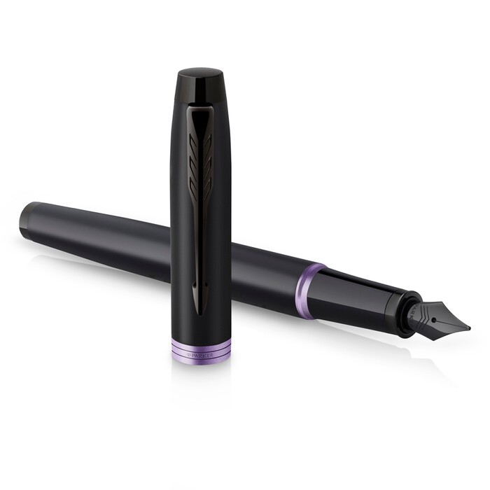 PARKER Füllhalter IM Vibrant Rings M violett