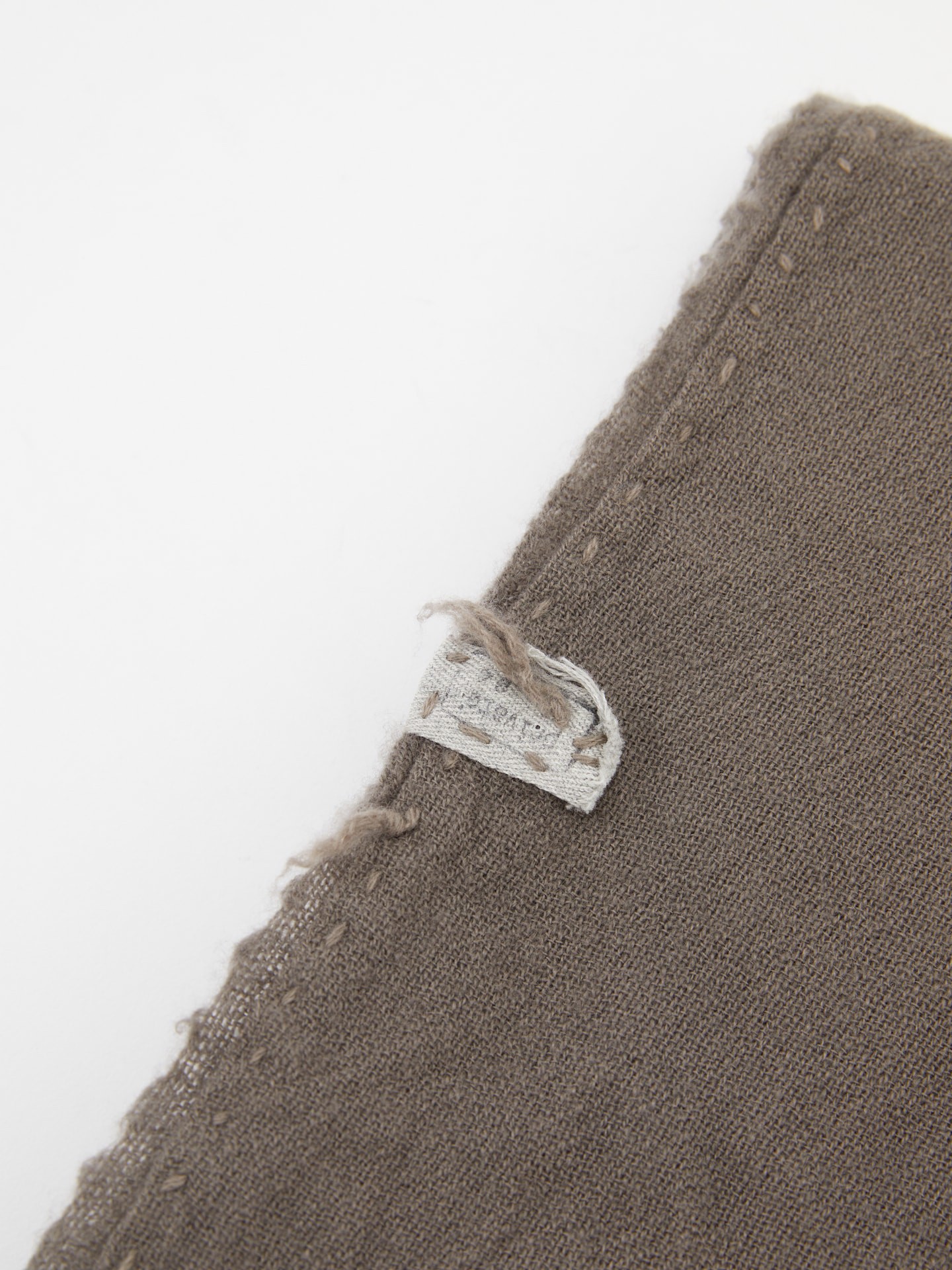 Cashmere-Schal 'Sim' Graubraun