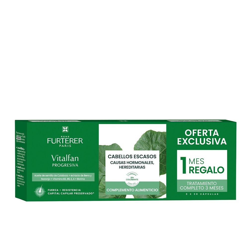 Vitalfan Progressive Hair Loss Nahrungsergänzungsmittel 3 x 30 Kapseln