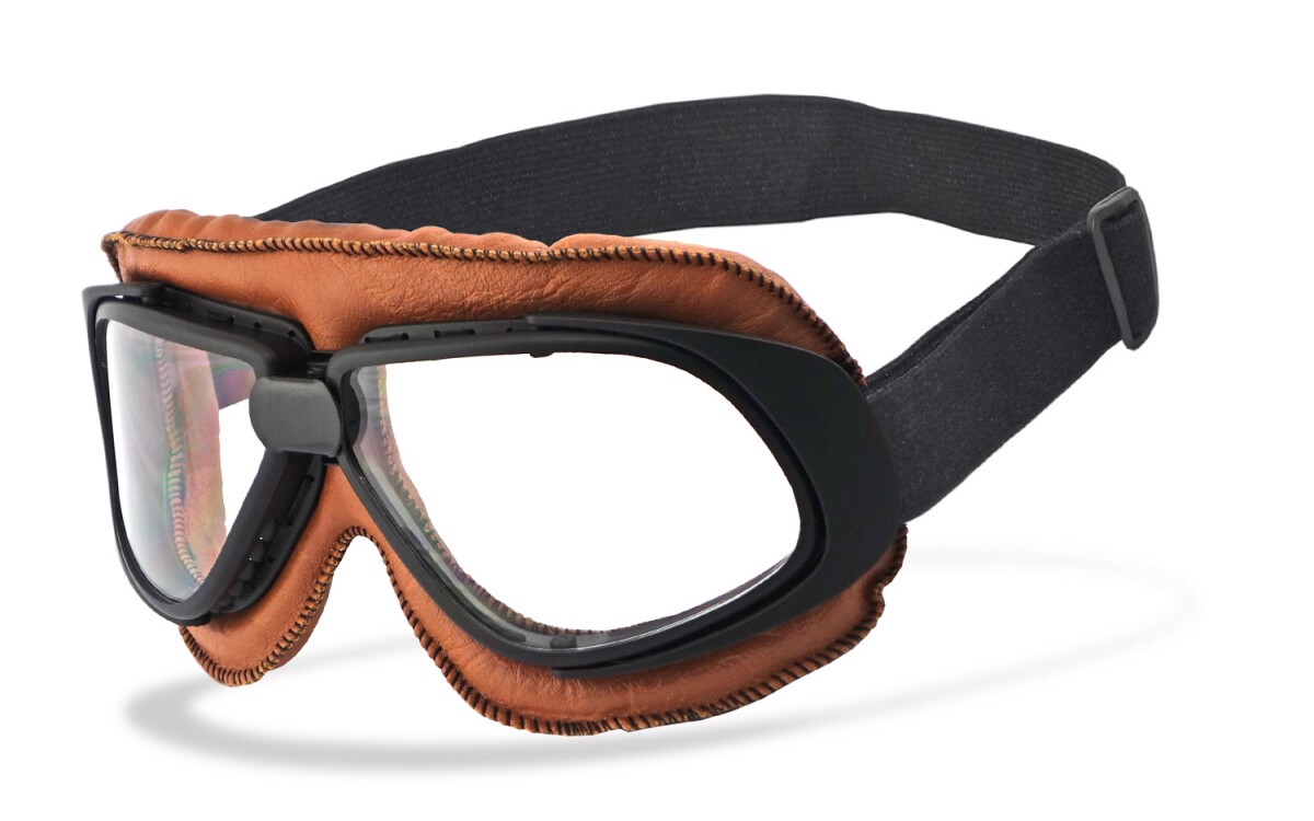 HELLY - No.1 Bikereyes | Motorradbrille, Motorrad-Sonnenbrille, Bikerbrille, winddicht, klassisch | sr-1 1350br-n
