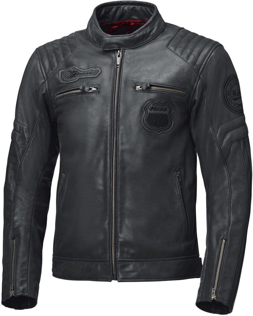 Held Baker 2 Blouson de moto en cuir, noir, taille 48 pour Hommes