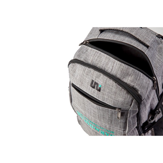 Smart Charging Rucksack – wasserabweisender Rucksack mit USB-Anschluss & vielen Fächern