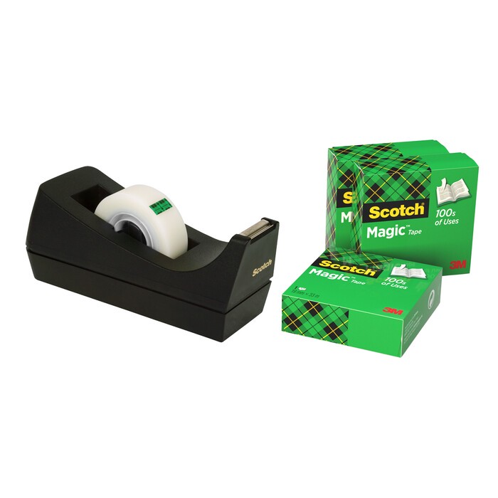 SCOTCH Magic Set inkl. Dispenser und 3 Rollen beschriftbar