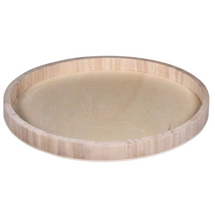 RAYHER Holztablett Ø 30 cm natur