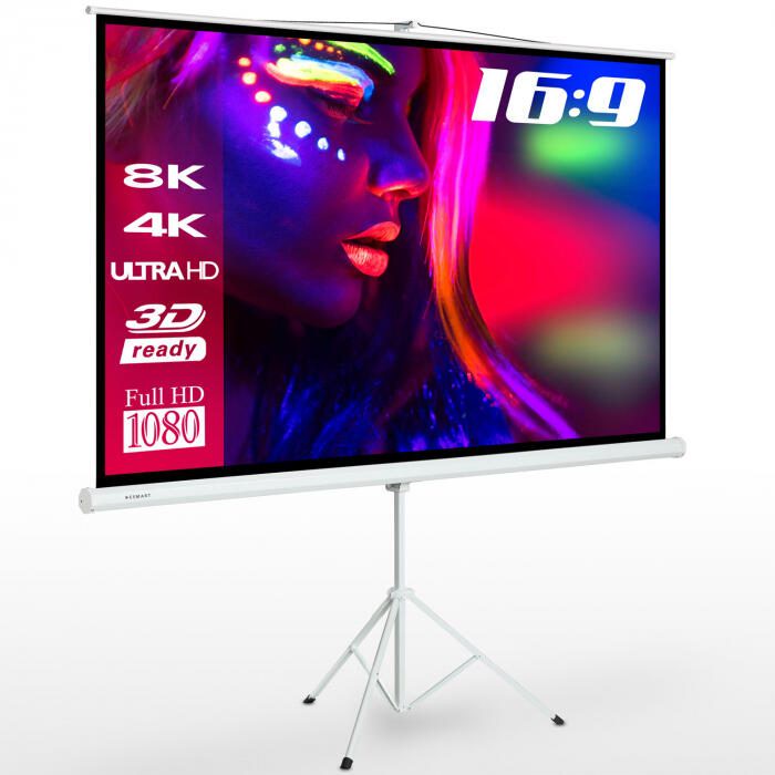 ESmart Professional MISATI Stativ Leinwand 244 x 137 cm (110