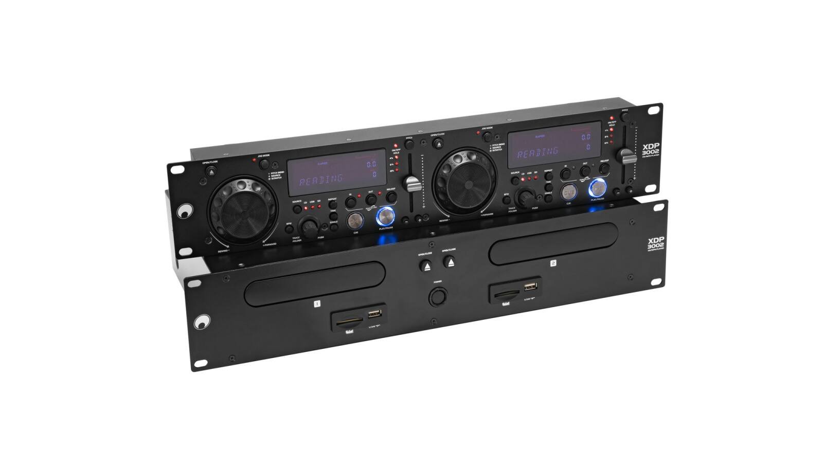 OMNITRONIC XDP-3002 Dual-CD-/MP3-Player