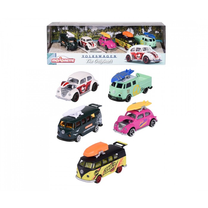 MAJORETTE VW The Originals 5er Geschenk-Set